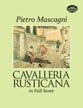 Cavalleria Rusticana Full Score cover